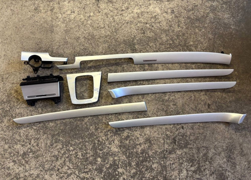 Alu gebürstet dekor set - dekor, audi